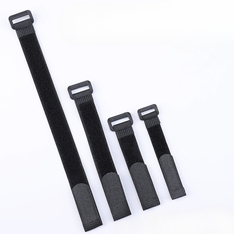 Cable Velcro Strap - สายรัดเวลโคร สายรัดสำหรับมัดรวม สายรัดสายเคเบิลแบบมีตัวล็อค สายรัดแบตเตอรี่แบบมีตัวล็อค