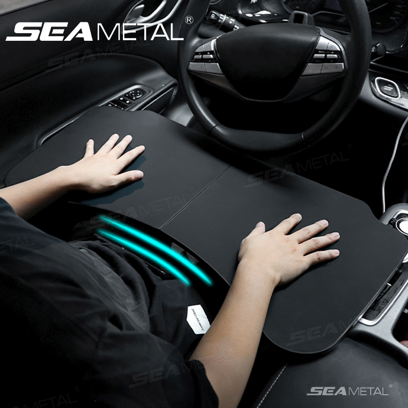 Desk Setup Laptop - ถาดวางของในรถยนต์ SEAMETAL สำหรับวางแล็ปท็อป แข็งแรง รับน้ำหนักได้มาก โต๊ะพับได้สำหรับรถยนต์