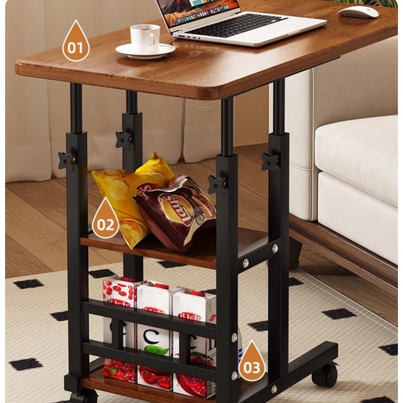โต๊ะข้างเตียงแบบยกได้ โต๊ะข้าง - Desk Setup Laptop บทวิจารณ์และราคา