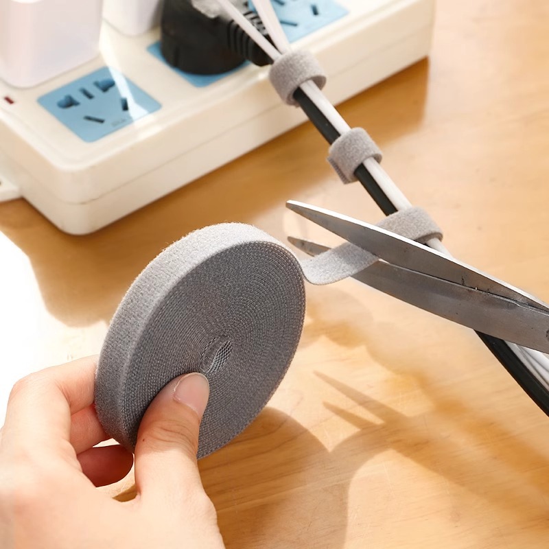 ที่เก็บสายเคเบิลข้อมูล สายรัดเ - Cable Velcro Strap บทวิจารณ์และราคา