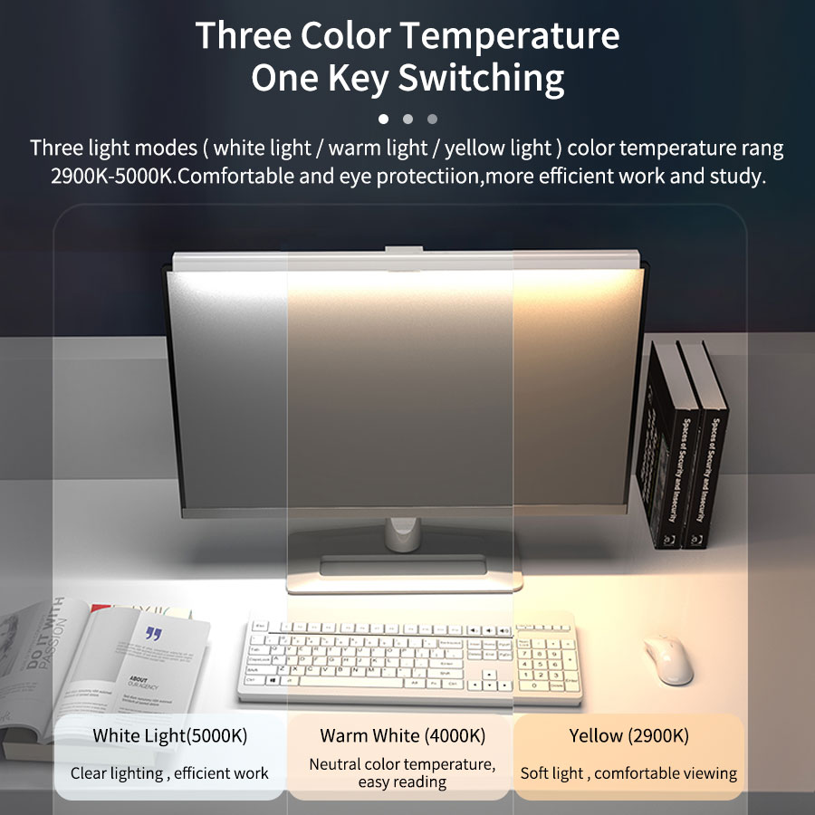 โคมไฟ LED สำหรับหน้าจอคอมพิวเต - Desk Setup Modern บทวิจารณ์และราคา