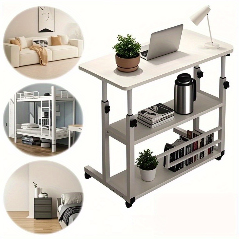 โต๊ะพับอเนกประสงค์พร้อมล้อ ปรั - Desk Setup Modern บทวิจารณ์และราคา