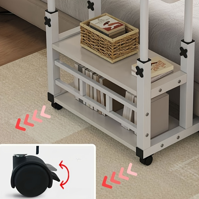 โต๊ะพับอเนกประสงค์พร้อมล้อ ปรั - Desk Setup Modern บทวิจารณ์และราคา