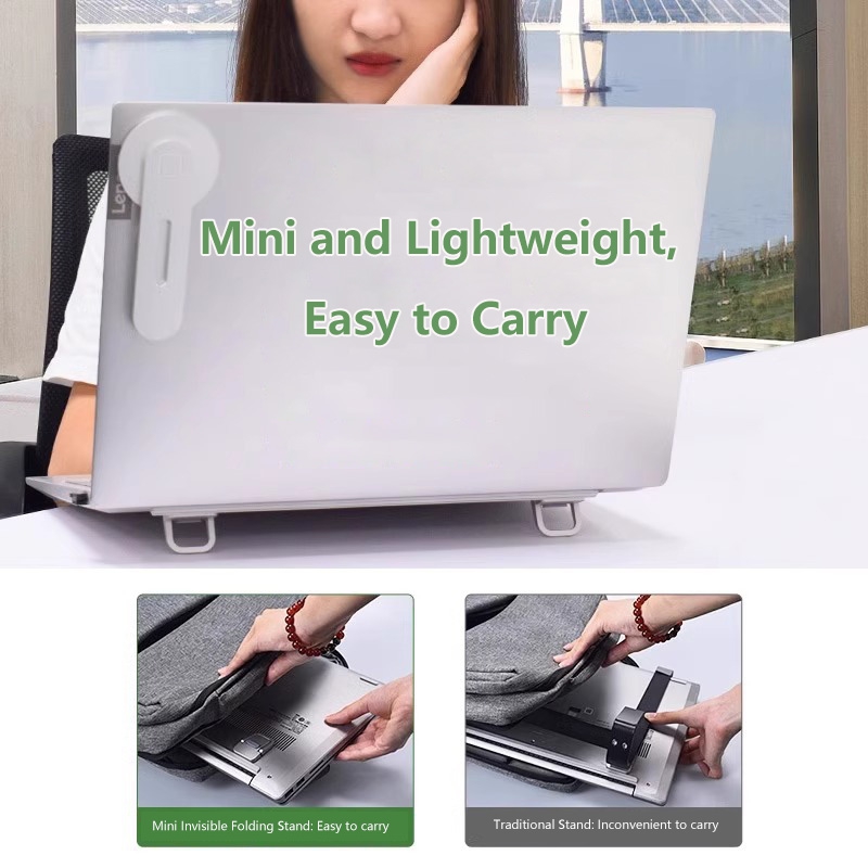 ขาตั้งแล็ปท็อปแบบพกพาขนาดเล็ก  - Desk Setup Laptop บทวิจารณ์และราคา