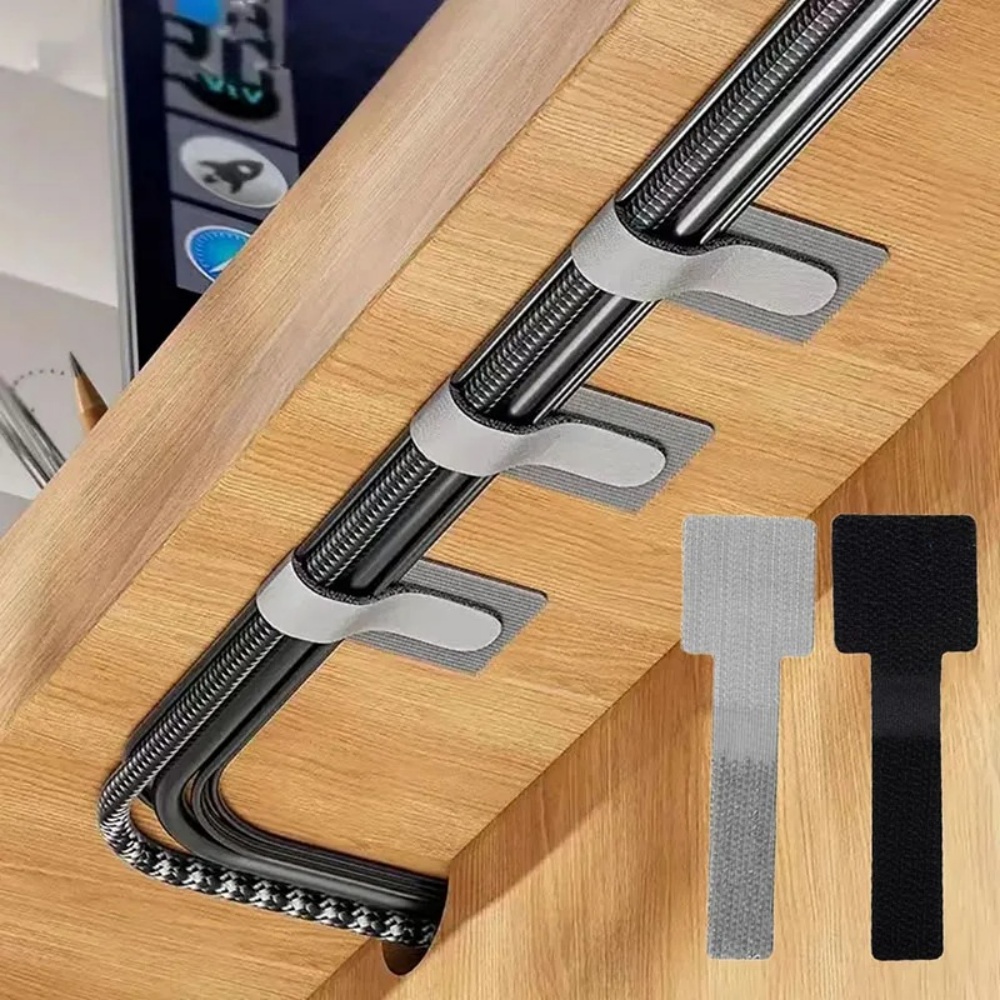 สายรัดเคเบิลแบบมีกาวในตัว ใช้ซ - Cable Velcro Strap บทวิจารณ์และราคา