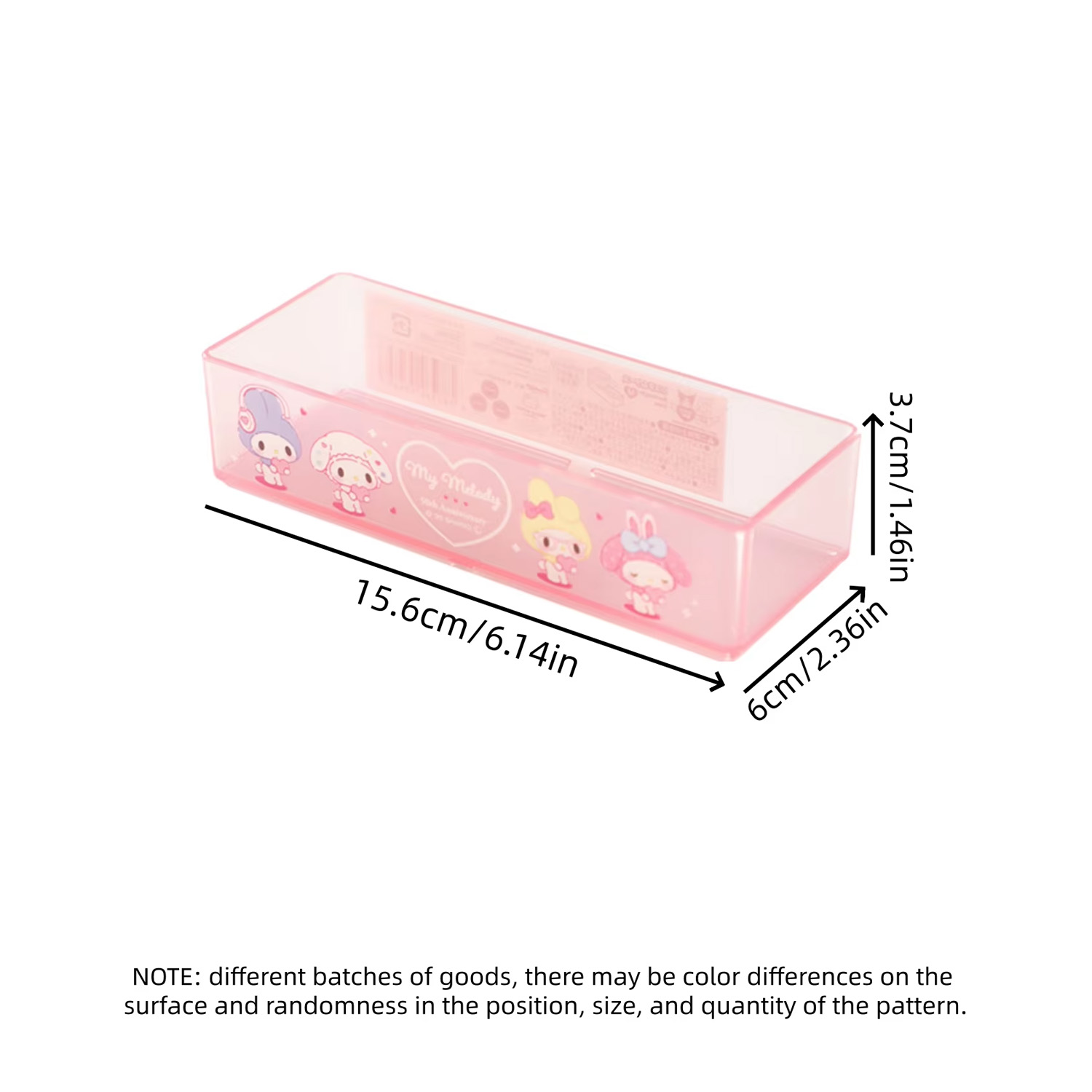 กล่องจัดระเบียบใสลายคุโรมิ มาย - Desk Setup At Home บทวิจารณ์และราคา