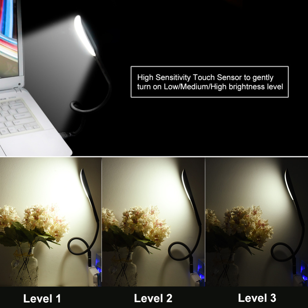 Mini USB Light แล็ปท็อปแบบพกพา - Desk Setup Laptop บทวิจารณ์และราคา