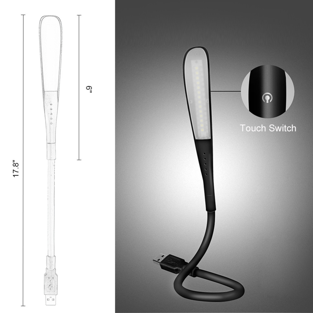 Mini USB Light แล็ปท็อปแบบพกพา - Desk Setup Laptop บทวิจารณ์และราคา