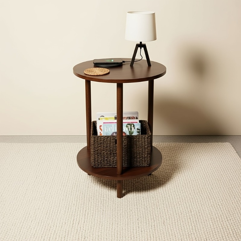 โต๊ะกาแฟทรงกลมแบบซ้อนได้ทันสมั - Desk Setup Modern บทวิจารณ์และราคา