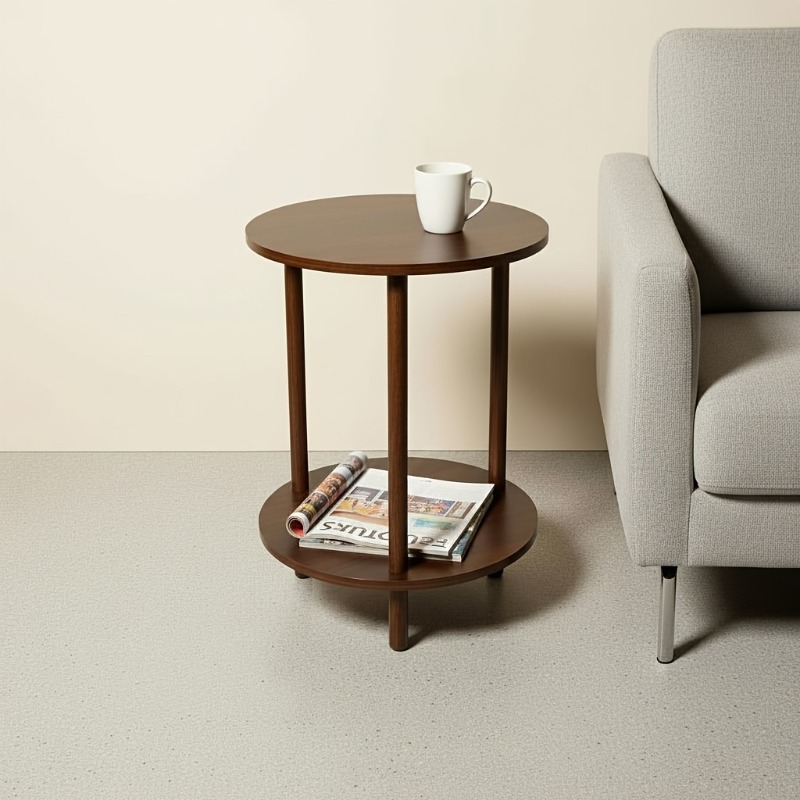 โต๊ะกาแฟทรงกลมแบบซ้อนได้ทันสมั - Desk Setup Modern บทวิจารณ์และราคา