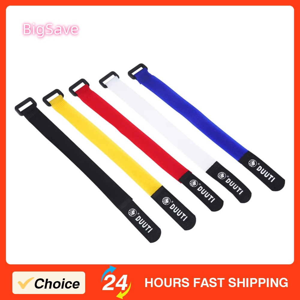 DUUTI 25 ซม.สายรัดจักรยานกีฬาข - Cable Velcro Strap บทวิจารณ์และราคา