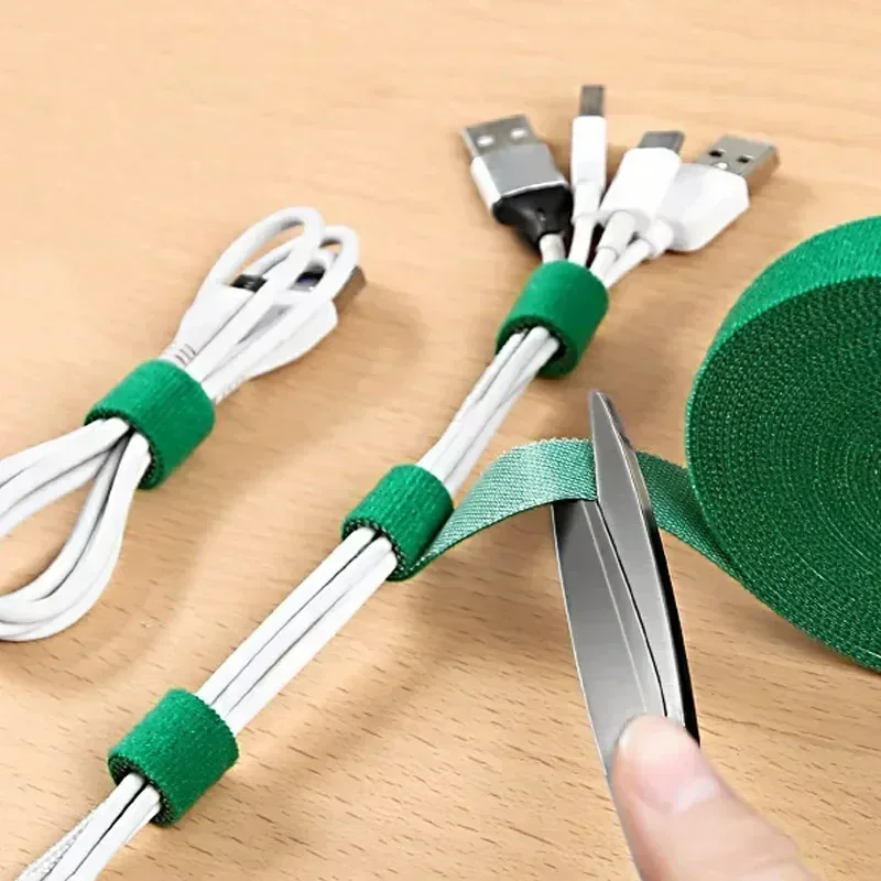 สายรัดจัดเก็บสายเคเบิลแบบม้วน  - Cable Velcro Strap บทวิจารณ์และราคา