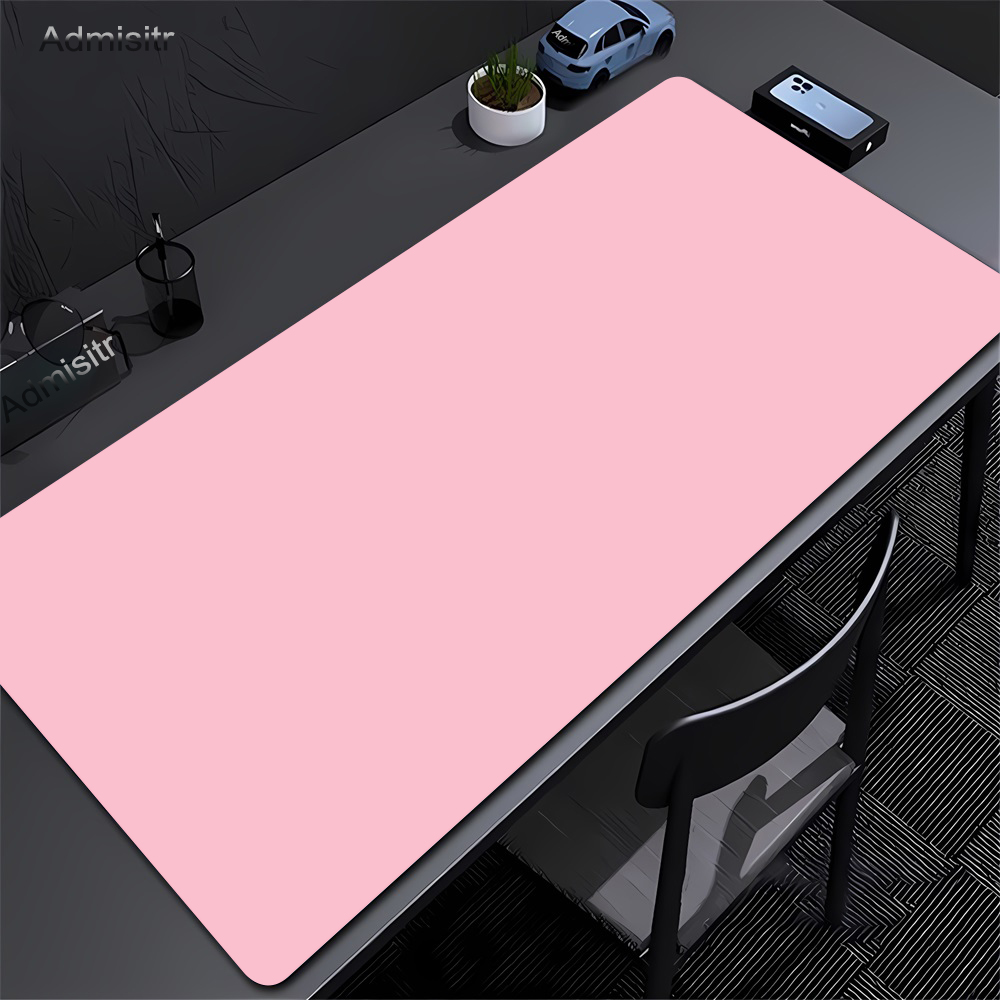 สีทึบแผ่นรองเมาส์ HD การพิมพ์  - Desk Setup Minimalist บทวิจารณ์และราคา