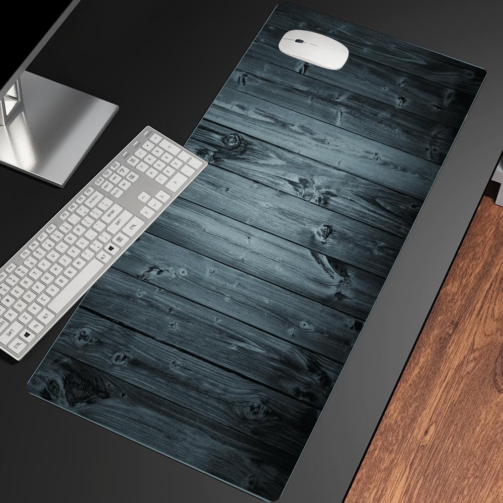 แผ่นรองเมาส์ไม้สีดำ อุปกรณ์ตกแ - Desk Setup Black And Wood บทวิจารณ์และราคา