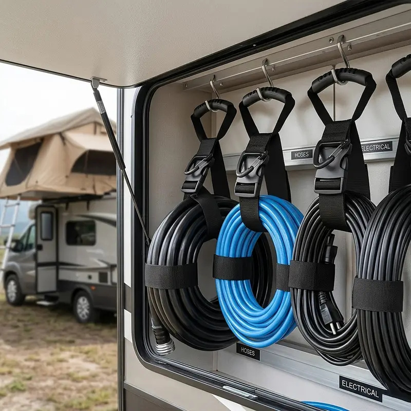 สายรัดจัดเก็บแบบพกพาสำหรับงานห - Cable Velcro Strap บทวิจารณ์และราคา