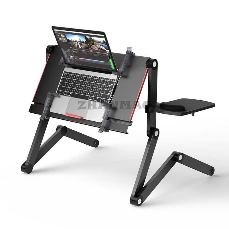 นอนเรียบบนเตียง, โต๊ะแล็ปท็อป, - Desk Setup Laptop บทวิจารณ์และราคา