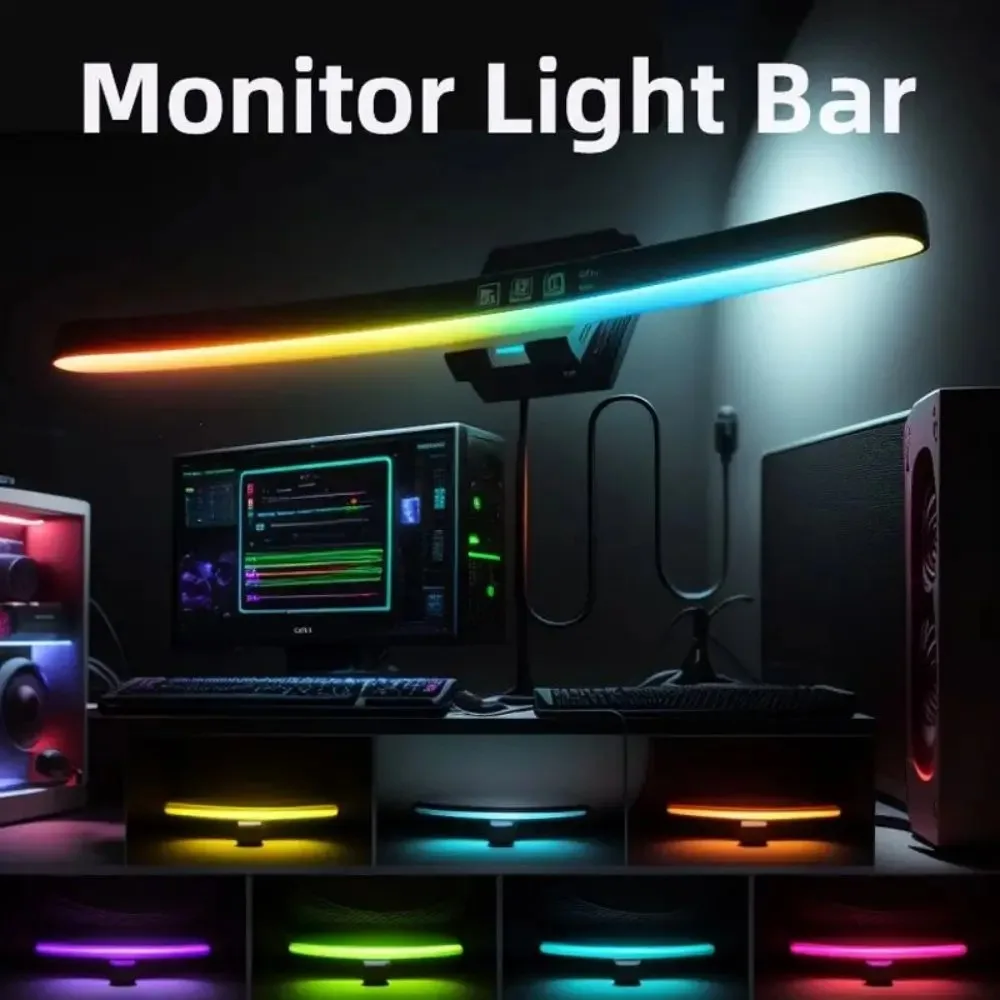 ไฟบาร์สำหรับจอคอมพิวเตอร์ RGB  - Desk Setup Modern บทวิจารณ์และราคา